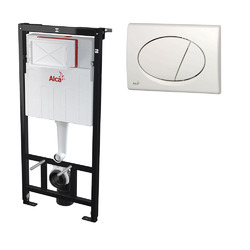 Инсталляции ALCAPLAST Set 3v1 для установки унитаза AM101/1120-3:1RS M70-001