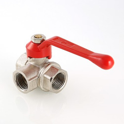 Кран шаровой трехходовой тип L VALTEC (VT.360.N)