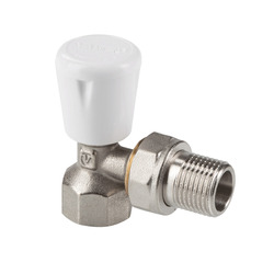 Угловой вентиль 1/2" ручной (верхний) "мини" VALTEC (VT.017.N.04)