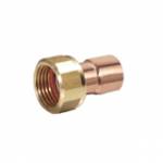 Соединитель медный ПВ/РВ с накидной гайкой