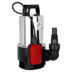 Насос погружной дренажный ФНН-125-5 нерж. (400Вт., 35мм.) JEMIX КРАСНЫЙ