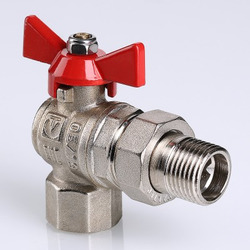 Кран шаровой VALTEC BASE с полусгоном (VT.228.N)